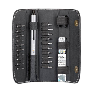 StarTechcom Destornillador Eléctrico Inalámbrico a Pilas con 20 Puntas