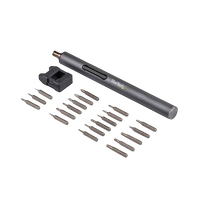 StarTechcom Destornillador Eléctrico Inalámbrico a Pilas con 20 Puntas