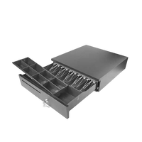 10POS CP405N RJ11 Negro Cajón Portamonedas 10POS CP405N RJ11 Negro Cajón Portamonedas