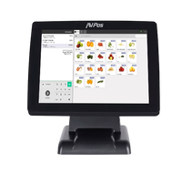 AVPos K3000B 15 J19004GBSSD64GB negro  TPV Compacto