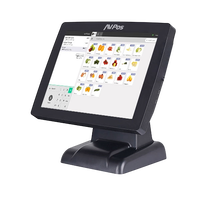 AVPos K3000B 15 J19004GBSSD64GB negro  TPV Compacto