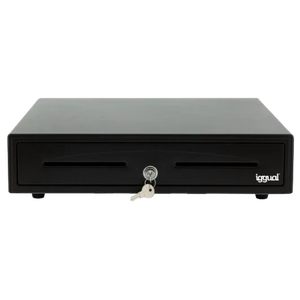 Iggual IRON50 Cajón Portamonedas 42 cm 58 Negro Iggual IRON50 Cajón Portamonedas 42 cm 58 Negro