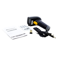 Lector codigo de barras laser inálambrico bluetooth  cable