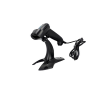 Pos SC2DU54 1D  2D USB negro con soporte  Lector