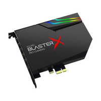 Creative Sound Blaster X AE5 PCIe  Tarjeta de Sonido
