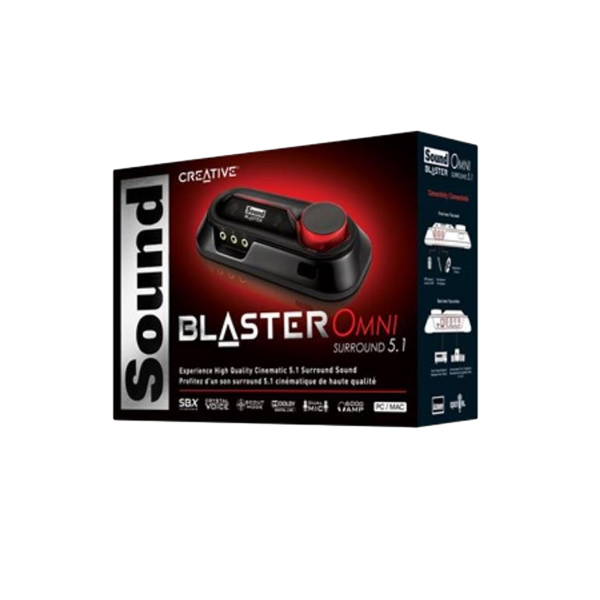 Creative SB Omni Surround 51 USB Tarjeta de Sonido Creative SB Omni Surround 51 USB Tarjeta de Sonido