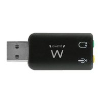 EWENT TARJETA DE SONIDO EXTERNA 51 USB AUDIO BLASTER EW375 EWENT TARJETA DE SONIDO EXTERNA 51 USB AUDIO BLASTER EW375