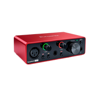 Focusrite Scarlett SOLO 3nd Gen USB Tarjeta de Sonido Focusrite Scarlett SOLO 3nd Gen USB Tarjeta de Sonido