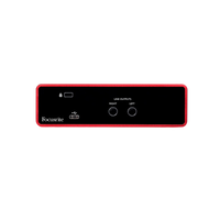 Focusrite Scarlett SOLO 3nd Gen USB Tarjeta de Sonido Focusrite Scarlett SOLO 3nd Gen USB Tarjeta de Sonido