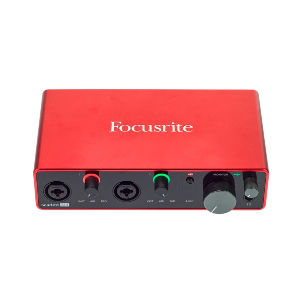 Focusrite Scarlett 4i4 3nd Gen USB Tarjeta de Sonido Focusrite Scarlett 4i4 3nd Gen USB Tarjeta de Sonido