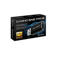 Sharkoon Gaming DAC Pro S V2 USB  Tarjeta de Sonido