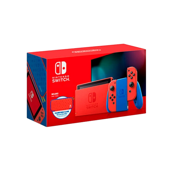 Nintendo Switch Edición Mario RojoAzul  Consola Nintendo Switch Edición Mario RojoAzul  Consola
