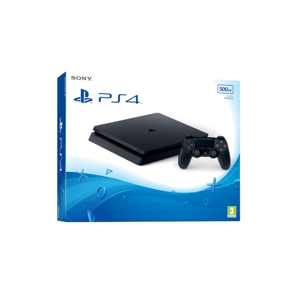 Sony PS4 Slim 500GB Negra  Consola Sony PS4 Slim 500GB Negra  Consola