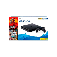 Sony Pack PS4 1TB Consola RDR2 GTA V Premium Sony Pack PS4 1TB Consola RDR2 GTA V Premium