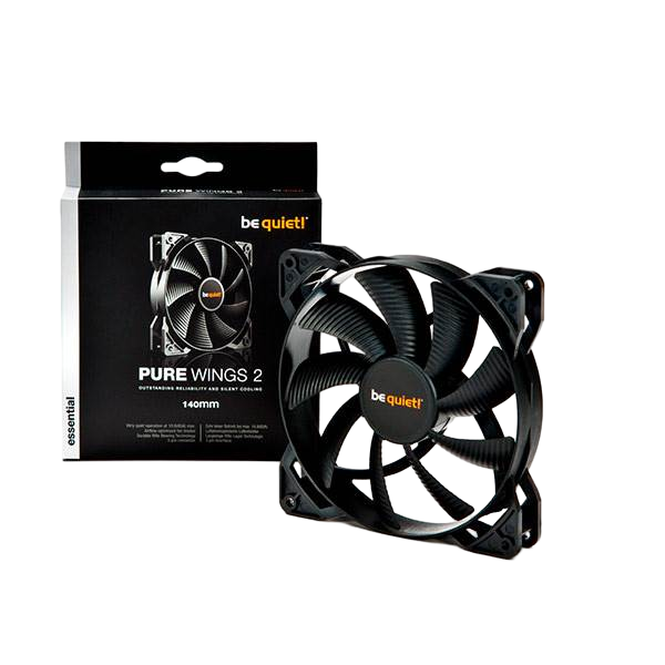 Be Quiet Pure Wings 2 140 x140 Black Ventilador Be Quiet Pure Wings 2 140 x140 Black Ventilador