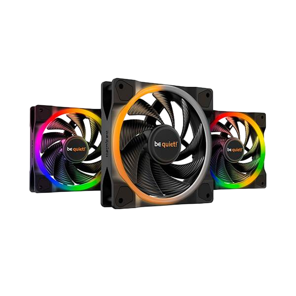 Be Quiet Light Wings High Speed 120mm pack 3 unidades ARGB Ventilador Be Quiet Light Wings High Speed 120mm pack 3 unidades ARGB Ventilador