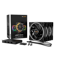Be Quiet Light Wings High Speed 120mm pack 3 unidades ARGB Ventilador Be Quiet Light Wings High Speed 120mm pack 3 unidades ARGB Ventilador