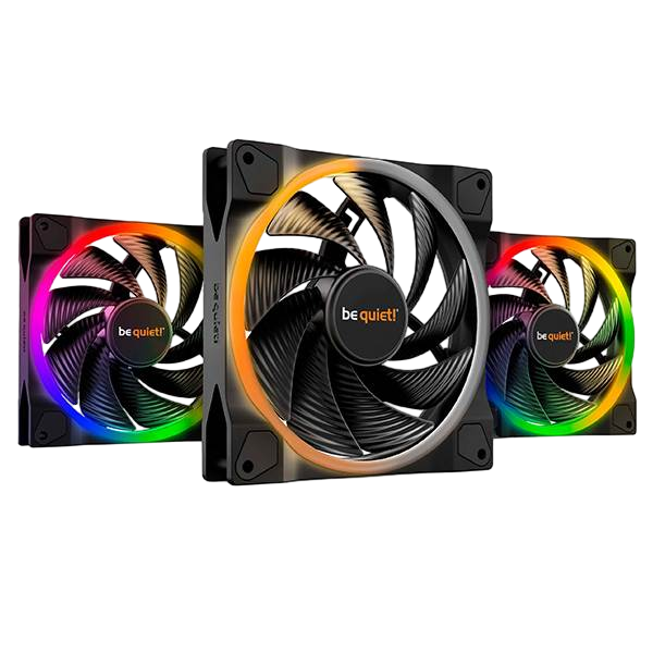 Be Quiet Light Wings High Speed 140mm ARGB   Ventilador Be Quiet Light Wings High Speed 140mm ARGB   Ventilador