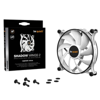 Be Quiet Shadow Wings 2 PWM White 140mm  Ventilador