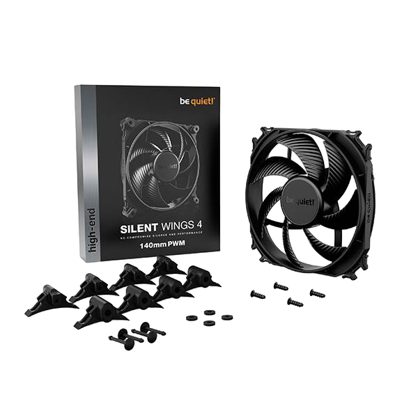 Be Quiet Silent Wings 4 PWM 140mm  Ventilador Be Quiet Silent Wings 4 PWM 140mm  Ventilador