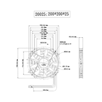 BitFenix Spectre PRO 120mm LED rojo  Ventilador