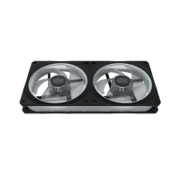 Cooler Master MasterFan SF240P ARGB 2x12cm  Ventilador