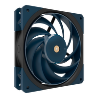 Cooler Master Mobius 120 OC | Ventilador 12cm Negro Aspas anulares RBD antivibración Cooler Master Mobius 120 OC | Ventilador 12cm Negro Aspas anulares RBD antivibración