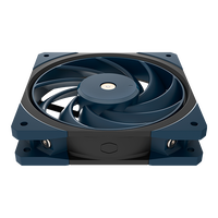Cooler Master Mobius 120 OC Ventilador 12cm Negro Aspas anulares RBD antivibración Cooler Master Mobius 120 OC Ventilador 12cm Negro Aspas anulares RBD antivibración