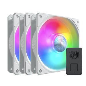 Cooler Master SickleFlow 120 ARGB White Edition 3 In 1 Carcasa del ordenador Ventilador 12 cm Blanco 3 piezas