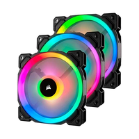 VENTILADOR CAJA ADICIONAL 12X12 CORSAIR LL120 RGB NEGRO PACK VENTILADOR CAJA ADICIONAL 12X12 CORSAIR LL120 RGB NEGRO PACK