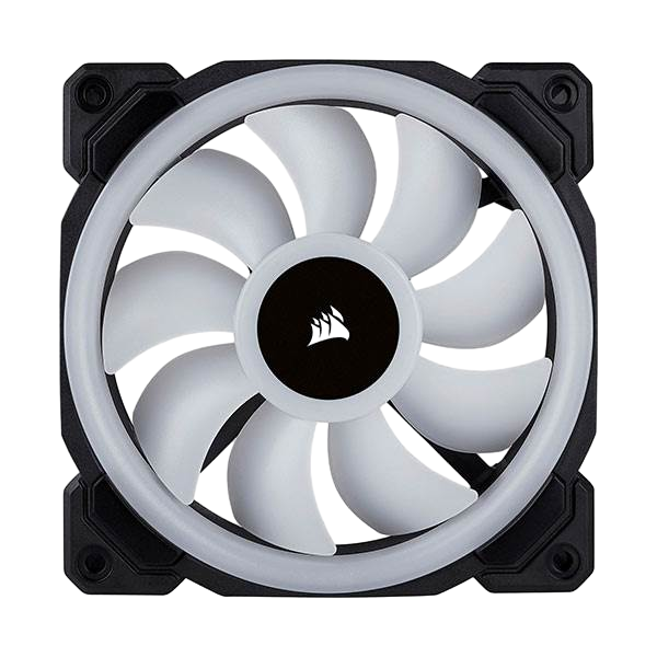VENTILADOR CAJA ADICIONAL 12X12 CORSAIR LL120 RGB NEGRO PACK VENTILADOR CAJA ADICIONAL 12X12 CORSAIR LL120 RGB NEGRO PACK