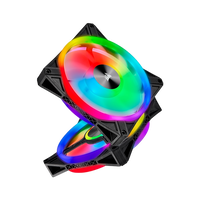 Corsair QL140 RGB Dual Pack 140mm Ventilador Corsair QL140 RGB Dual Pack 140mm Ventilador
