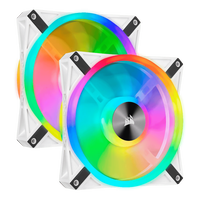 Corsair QL140 RGB White Dual Pack 140mm  Ventilador