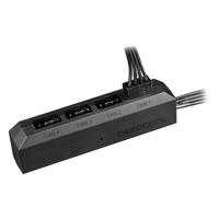 Deepcool FH04 negro splitter Fan HUB Deepcool FH04 negro splitter Fan HUB