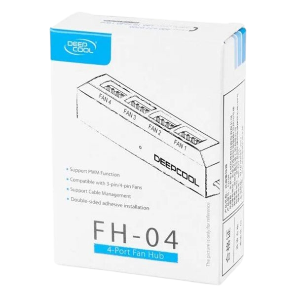 Deepcool FH04 negro splitter Fan HUB Deepcool FH04 negro splitter Fan HUB