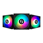 LianLi ST120 Pack 3 120mm Negros Ventiladores Suplementarios LianLi ST120 Pack 3 120mm Negros Ventiladores Suplementarios