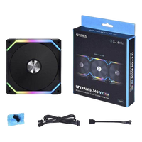 Lian Li UNI FAN SL140 V2 ARGB 140mm Black Ventilador Lian Li UNI FAN SL140 V2 ARGB 140mm Black Ventilador