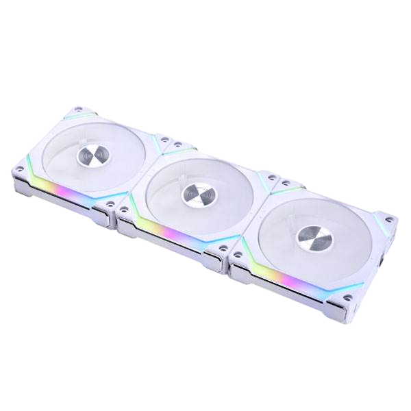 Lian Li UNI FAN SL120 V2 ARGB 120mm White pack de 3 unidades Ventilador Lian Li UNI FAN SL120 V2 ARGB 120mm White pack de 3 unidades Ventilador