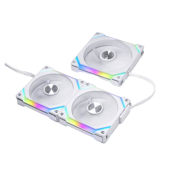 Lian Li UNI FAN SL120 V2 ARGB 120mm White pack de 3 unidades Ventilador Lian Li UNI FAN SL120 V2 ARGB 120mm White pack de 3 unidades Ventilador