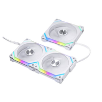 Lian Li UNI FAN SL120 V2 ARGB 120mm White pack de 3 unidades  Ventilador