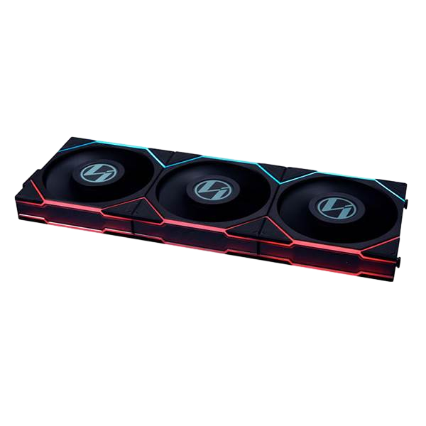 Lian Li UNI TL LCD Series Negro  Ventilador 120x120mm Pack de 3 Lian Li UNI TL LCD Series Negro  Ventilador 120x120mm Pack de 3