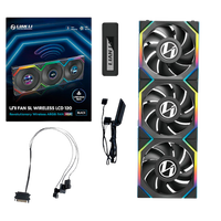 LIAN LI Unifan SL Ventilador Wireless LCD Black Pack 3 LIAN LI Unifan SL Ventilador Wireless LCD Black Pack 3