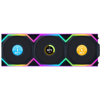 LIAN LI Unifan SL Ventilador Wireless LCD Black Pack 3 LIAN LI Unifan SL Ventilador Wireless LCD Black Pack 3