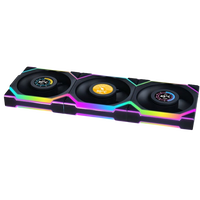 LIAN LI Unifan SL Ventilador Wireless LCD Black Pack 3 LIAN LI Unifan SL Ventilador Wireless LCD Black Pack 3