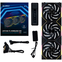 Lian Li UNI FAN TL120 Wireless RGB PWM Negro 120m  Ventilador