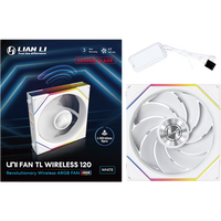Lian Li UNI FAN TL120 RGB Wireless Reverse PWM Ventilador Lian Li UNI FAN TL120 RGB Wireless Reverse PWM Ventilador