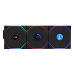 Lian Li UNI FAN TL120 LCD Wireless RGB Reverse PW Ventilador Lian Li UNI FAN TL120 LCD Wireless RGB Reverse PW Ventilador