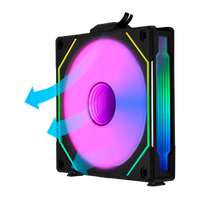 LianLi UNI FAN Reverse SLIN 120 S Negro  Ventilador