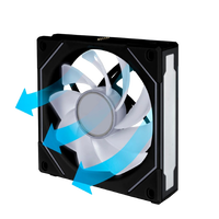 LianLi UNI FAN Reverse SLIN 120 S Negro  Ventilador