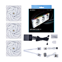 Lian Li UNI FAN TL120 Kit 3  Ventilador WiFi RGB PWM Blanco